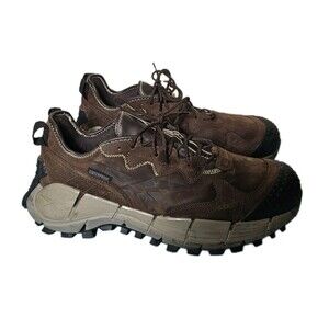 Reebok Brown Work Zig Kinetica Edge II Size 14 Waterproof Hikers Composite Boots